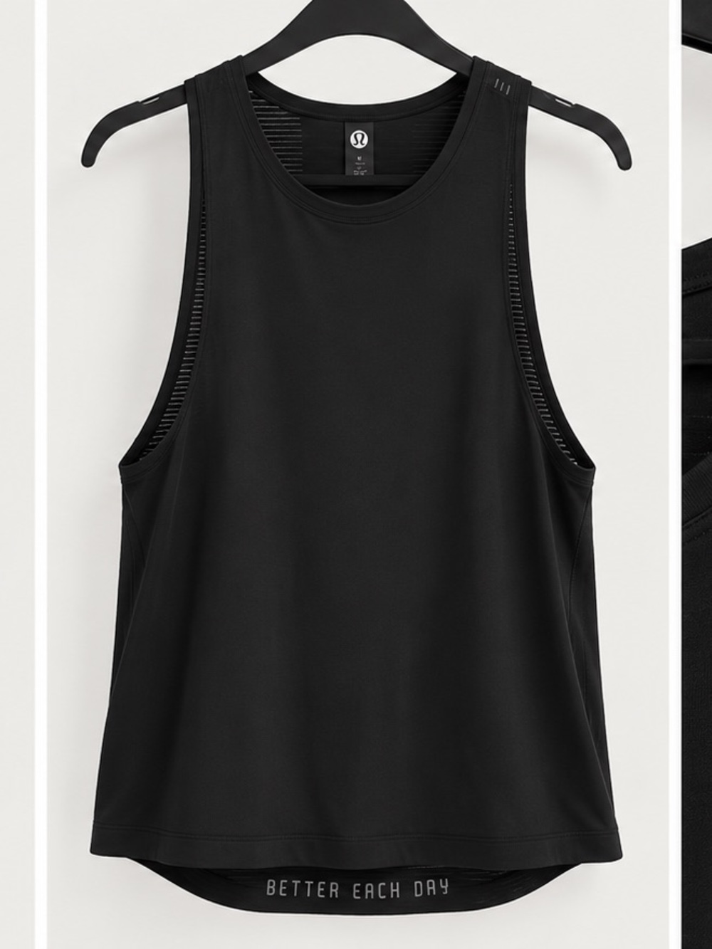 lululemon athletica Black Men's Sleeveless Tank Top